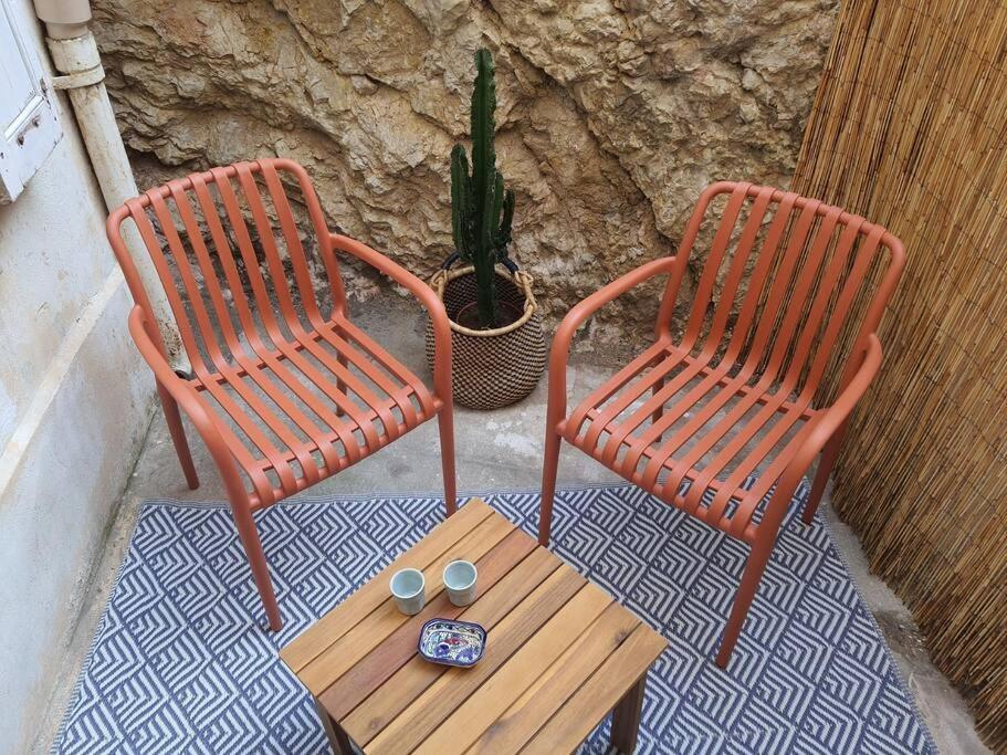 "La Baigneuse" Vallon Des Auffes 마르세유 외부 사진